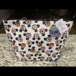 NWT Mickey Epcot World Showcase tote